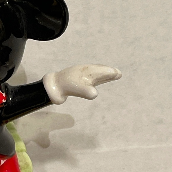 Disney-Vintage Japan Mickey Mouse Playing Piano Ceramic Planter - Picture 8 of 12